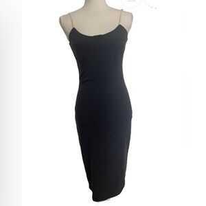 Strappy Bodycon mid length dress